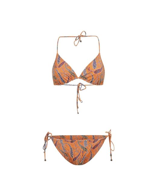 Etro White Bikinis
