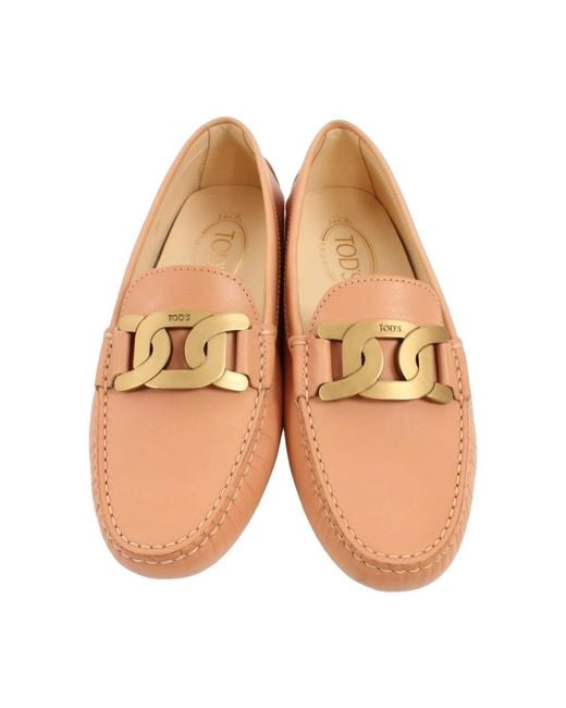Tod's Natural Loafers