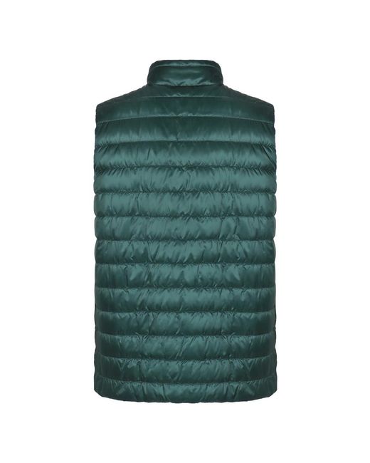 Herno Jassen ,Groen ,Nylon Omkeerbaar Nylon Gilet in het Green voor heren
