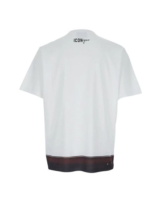 DSquared² White T-Shirts for men