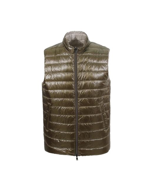 Vests di Herno in Green da Uomo