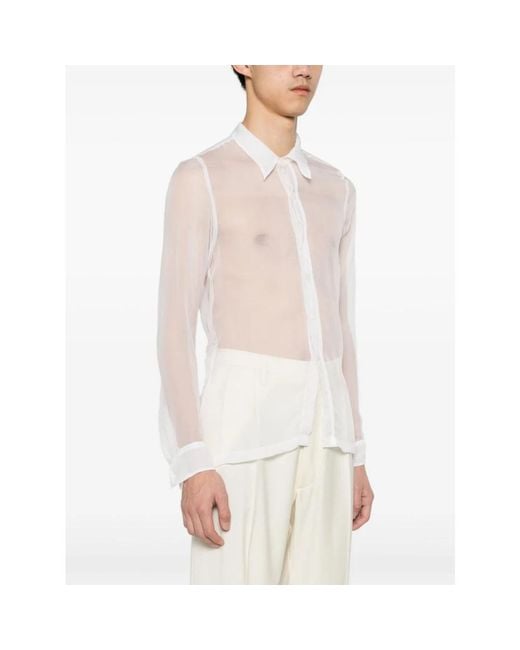 Dries Van Noten White Casual Shirts for men