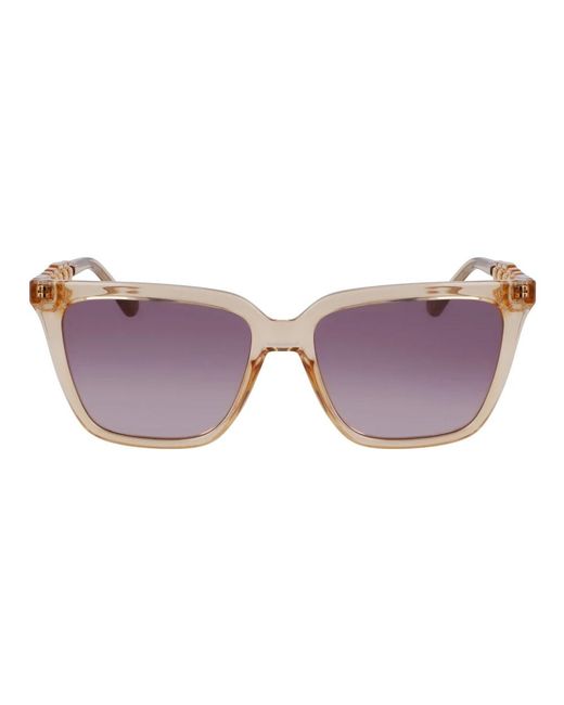 Liu Jo Purple Sunglasses