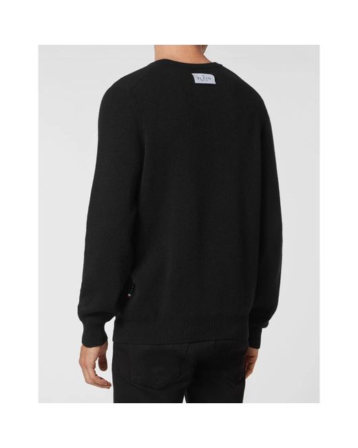 Pullover di Philipp Plein in Black da Uomo