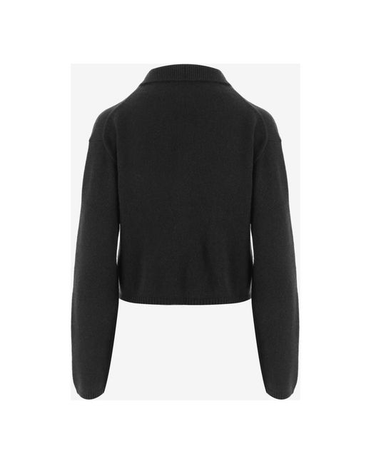 Allude Black Cashmere Knitwear