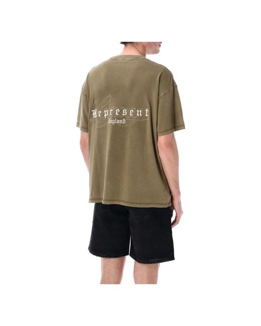 Represent Green T-Shirts for men