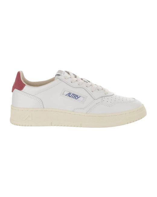 Autry White Medalist Low Sneaker