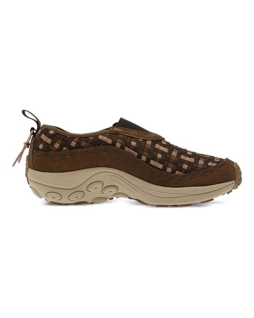 Merrell Schoenen ,Bruin ,Geweven Jungle Moc Evo Schoenen in het Brown voor heren