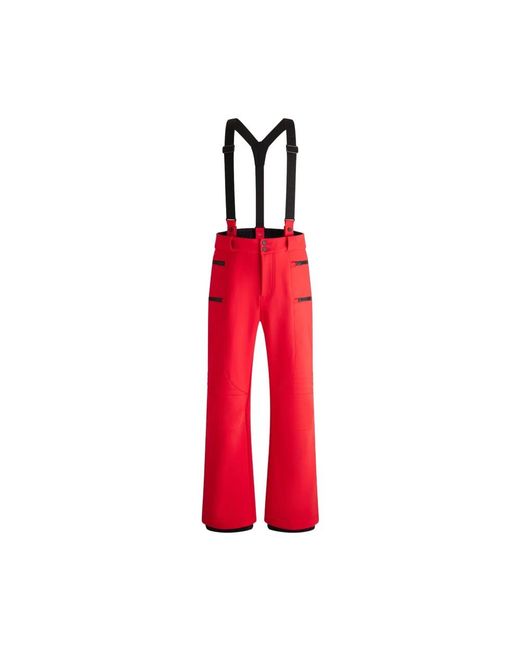 Fusalp Broeken ,Rood ,Leer Flash Ii Broek in het Red voor heren