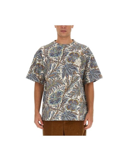 Etro Gray T-Shirts for men