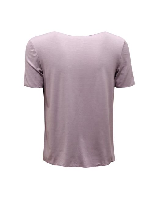 Armani Tops ,Paars ,Collectie Gebreide Top Pmm 06J Pm 85J in het Purple