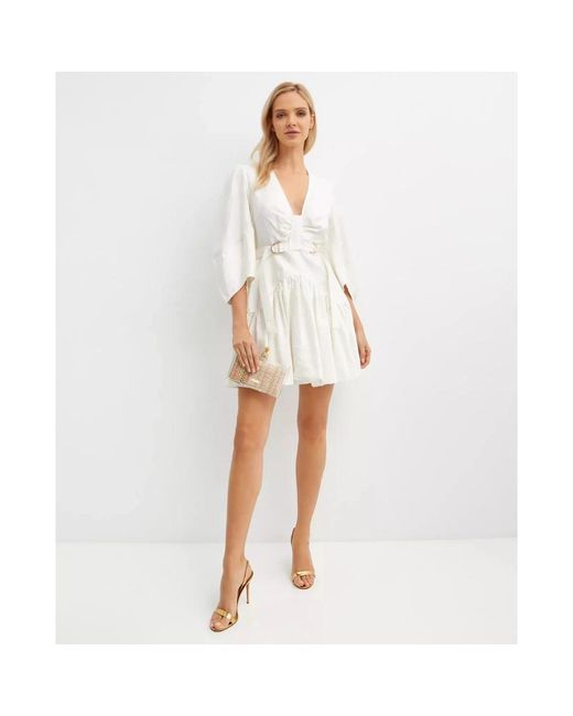 Acler White Party Dresses