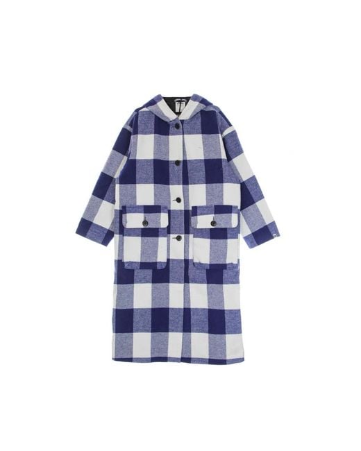 Element Blue Single-Breasted Coats
