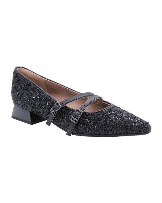 Hispanitas Black Ballerina Shoes
