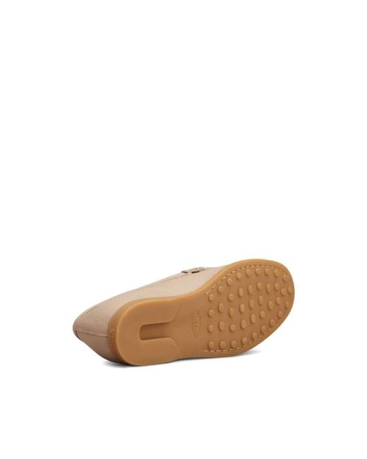 Tod's Natural Loafers
