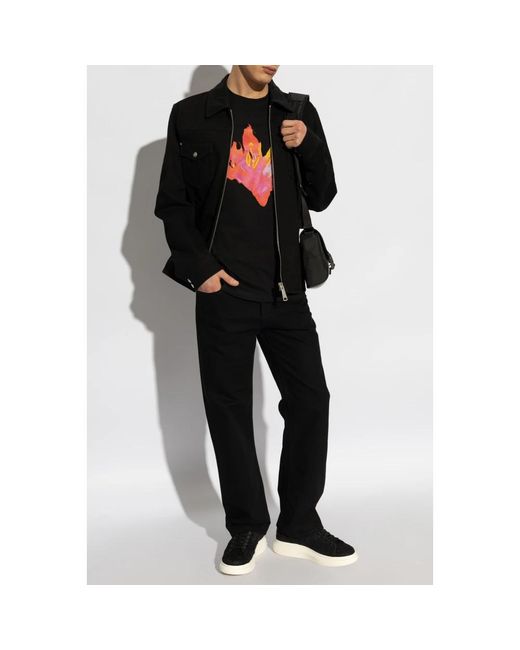 McQueen Jeans ,Zwart ,Katoen Jeans Met Logo in het Black voor heren