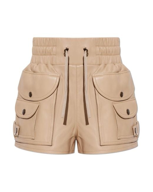 Balmain Natural Short Shorts