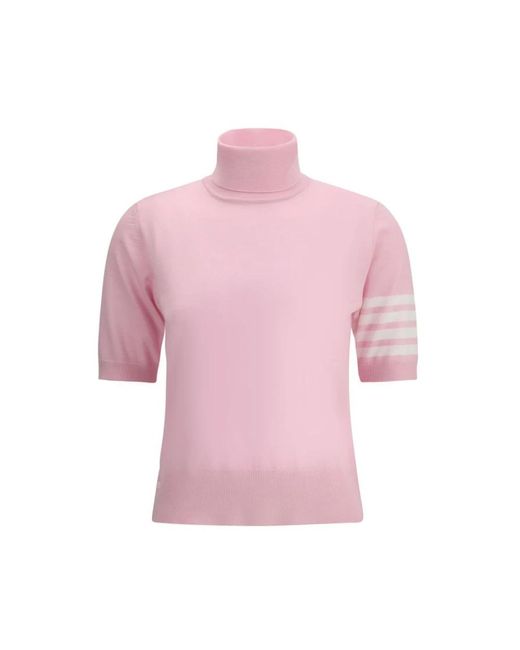 Turtlenecks Thom Browne de color Pink