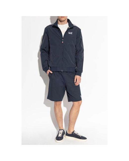 Light Jackets EA7 pour homme en coloris Blue