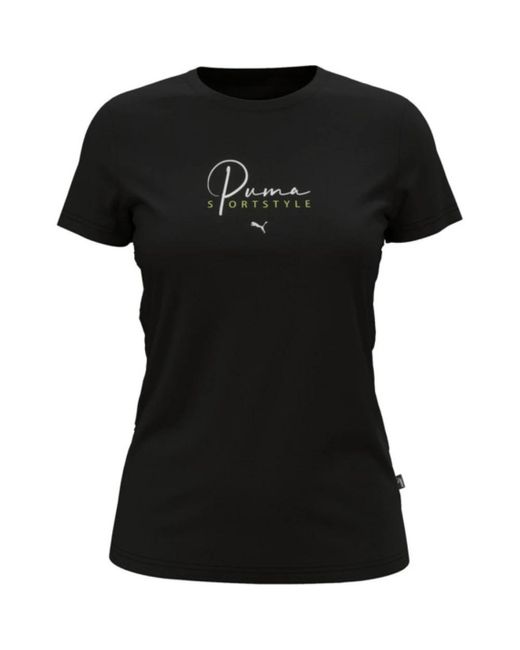 PUMA Black Schwarze t-shirt und polo kollektion