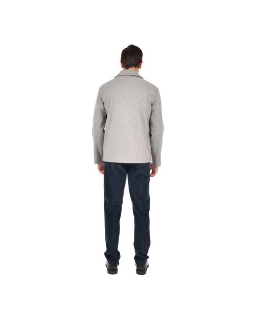 Drumohr Gray Light Jackets for men