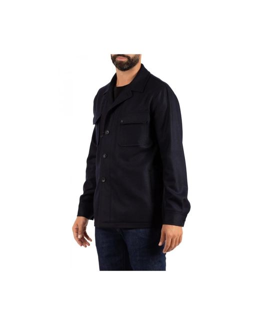 Tagliatore Calvin Jacket in het Black voor heren