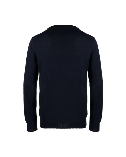 Costumein Blue Round-Neck Knitwear for men