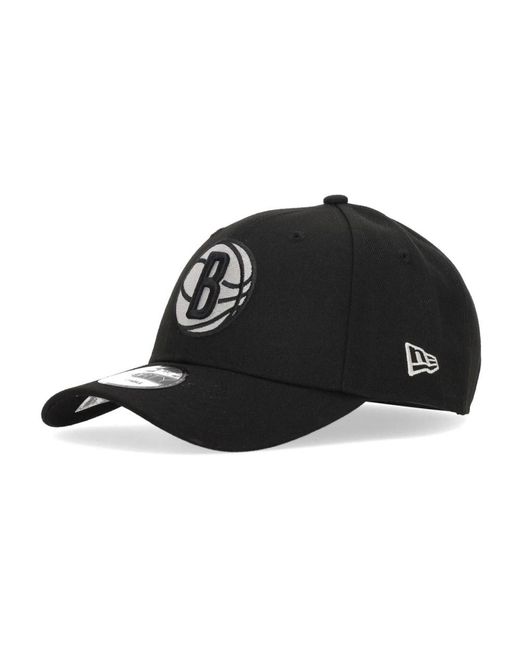 KTZ Accessoires ,Zwart ,Polyester 9Forty Gebogen Klep Pet in het Black voor heren