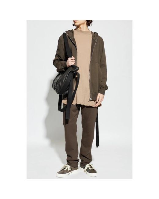 Rick Owens Hoodies & Sweatvesten ,Bruin ,Sweatshirts & Hoodies in het Green voor heren
