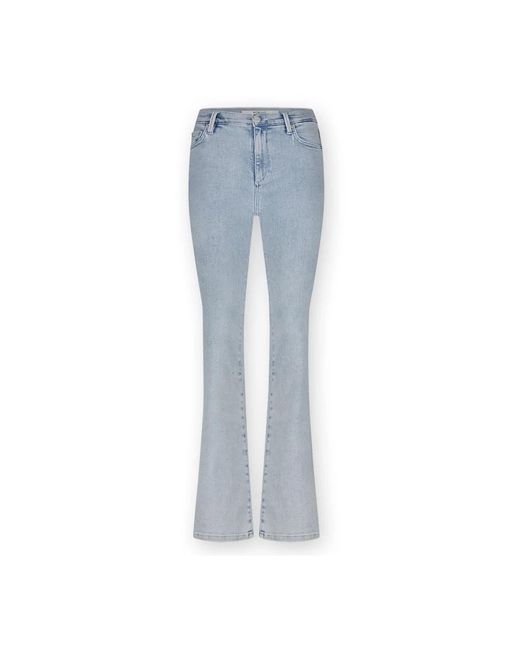Homage Blue Boot-Cut Jeans