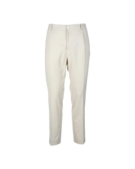 Suit Trousers di Daniele Alessandrini in Natural da Uomo