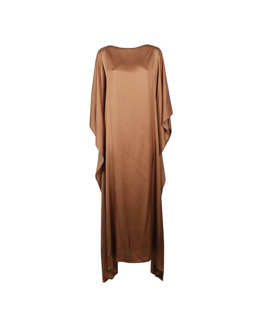 Sa Su Phi Marta Lange Jurk in het Brown