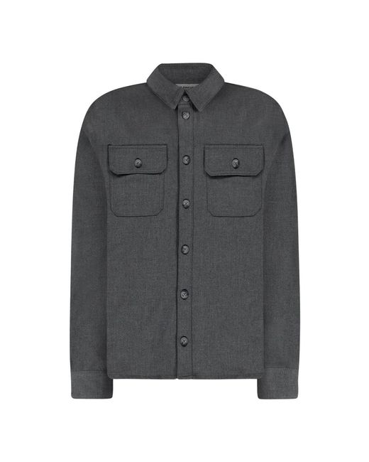 flâneur Casual Shirts in het Gray voor heren