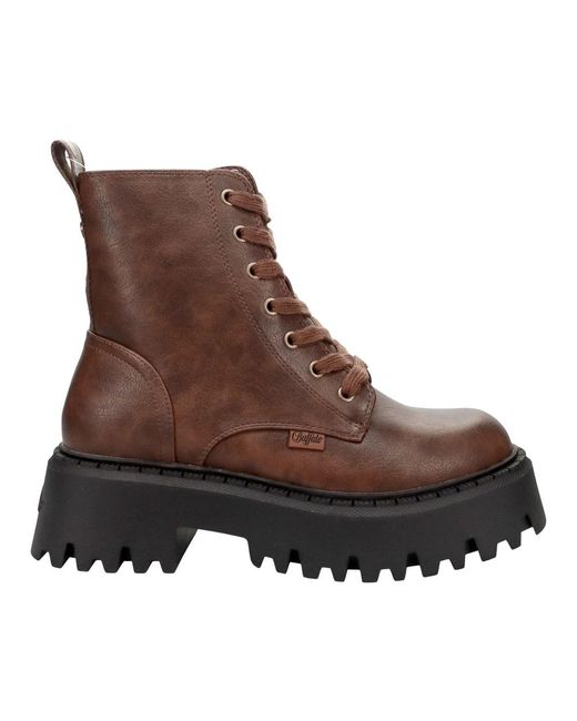 Buffalo Brown Aspen Lace Up