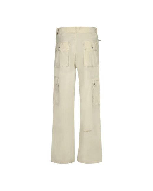 Carrera Broeken ,Wijde Broek in het Natural voor heren