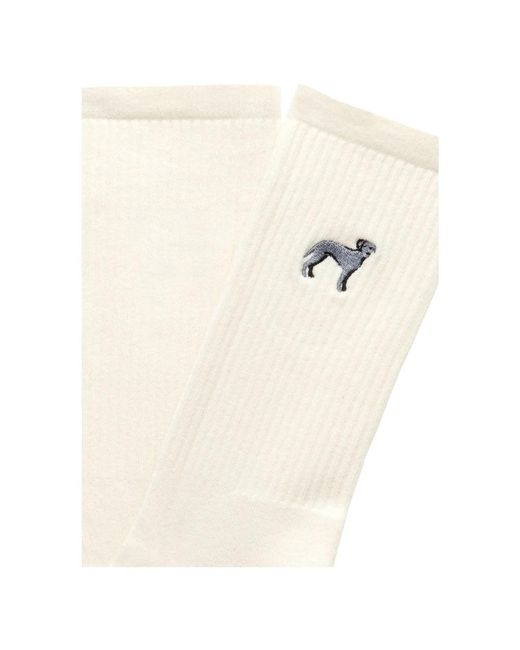 Socks Autry de color White