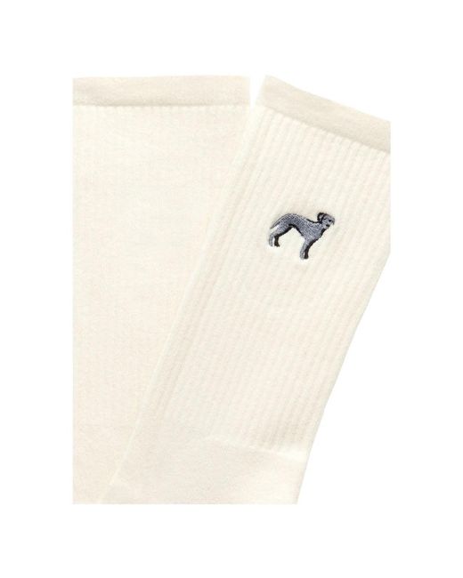 Socks di Autry in White