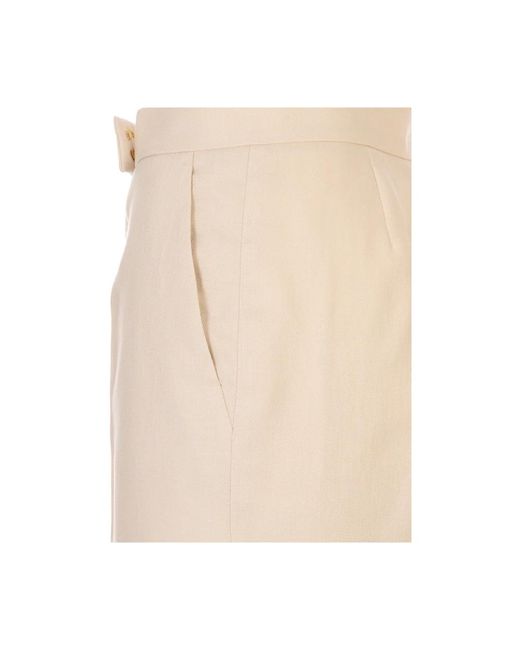 Max Mara Natural Wide Trousers