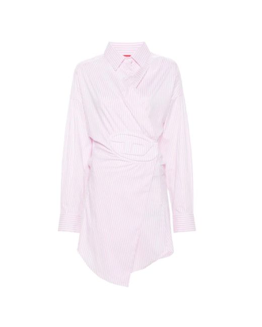 Dresses > day dresses > wrap dresses DIESEL en coloris Pink