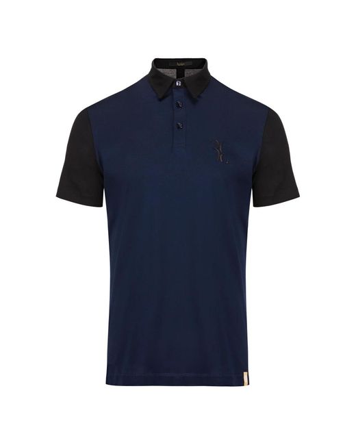 Billionaire Double B Polo in het Blue voor heren