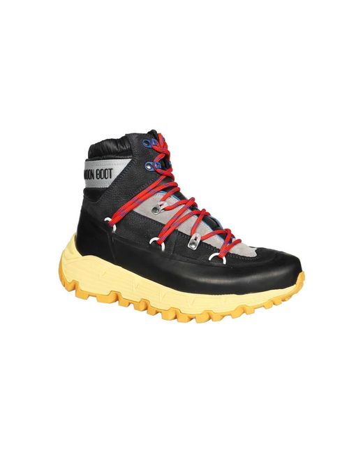 Moon Boot Blue Lace-Up Boots for men