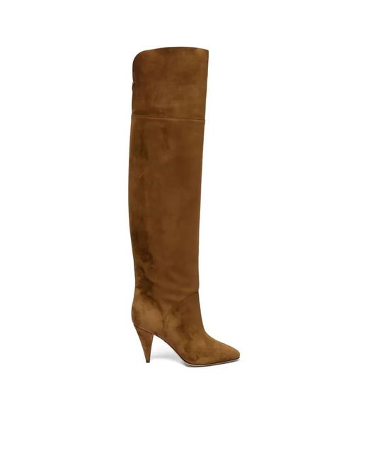 Over-Knee Boots Casadei de color Brown
