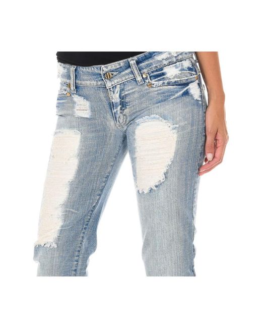 Met Blue Slim Fit Jeans