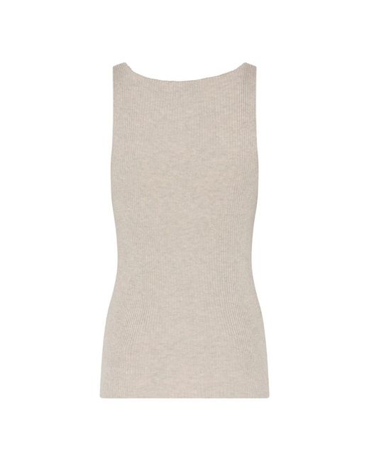 Bruuns Bazaar Anemonebbditi Knit Top in het Brown