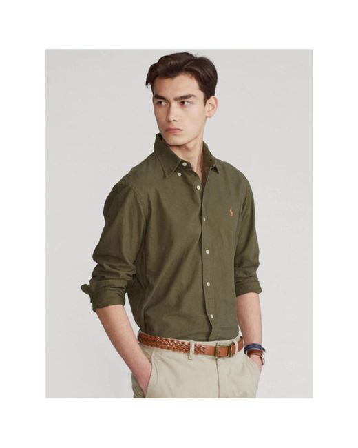 Polo Ralph Lauren Green Casual Shirts for men