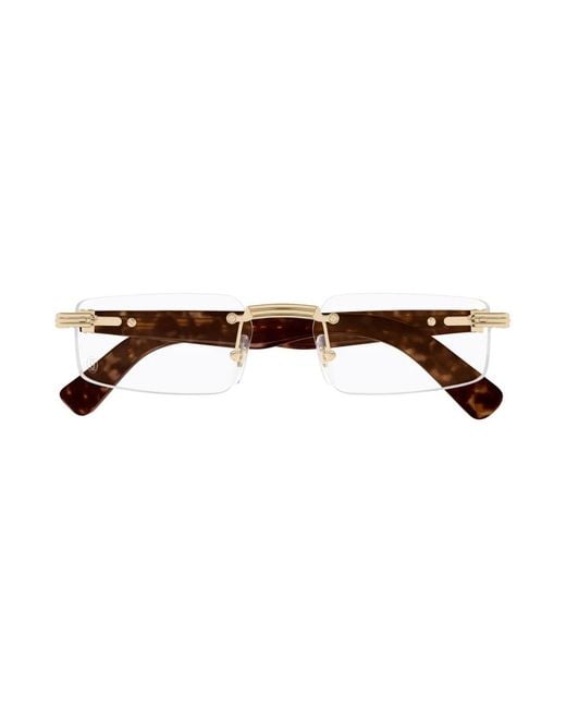 Cartier Brown Glasses for men