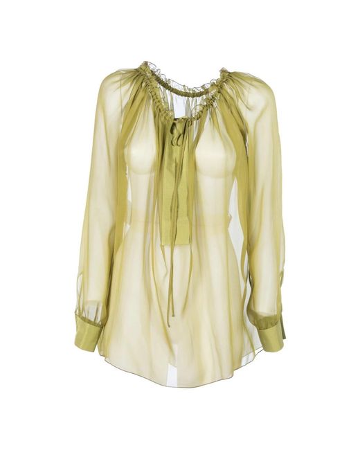 Blouses Alberta Ferretti de color Green