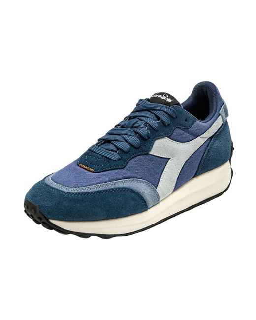 Diadora Blue Sneakers for men