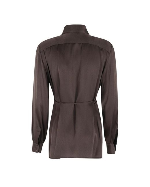 Semicouture Brown Shirts