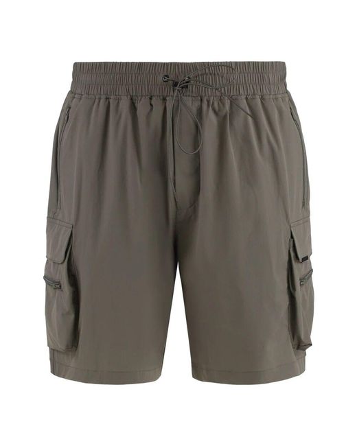 Represent Nylon Elastane Bermuda Shorts in Gray für Herren